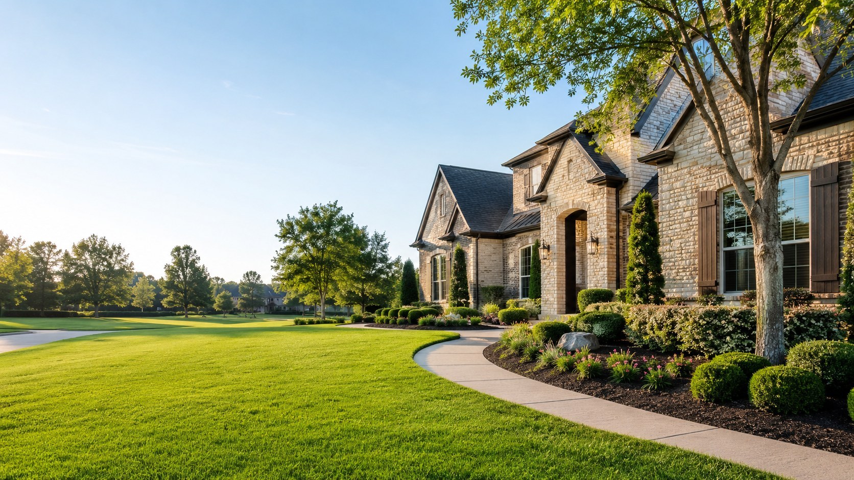 Premium landscaping